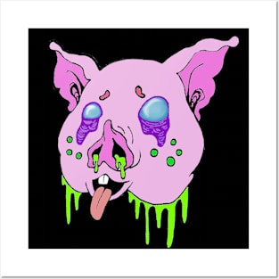 Sick Pig Posters and Art